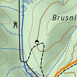 Turisticka zajednica Grada Ivanic-Grada Pješačke rute oko vinarije Voštinić Klasnić - Hiking routes around winery Voštinić Klasnić digital map