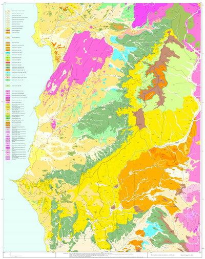 Turkana Basin Institute Koobi Fora Geologic Map East Lake Turkana digital map