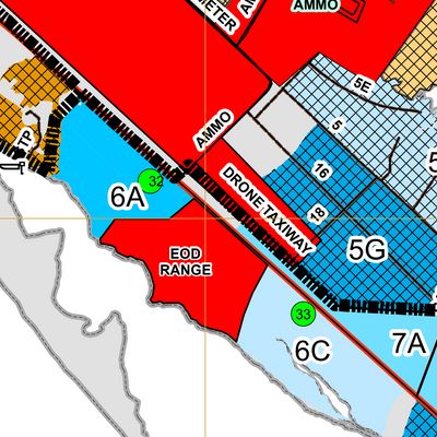 Tyndall AFB 2025-2026 Hunting, Fishing, and Recreation Map Preview 2