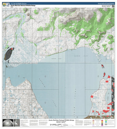 U.S. Fish & Wildlife Service Alaska Maritime NWR (AKM-012 - #12 of 183) digital map