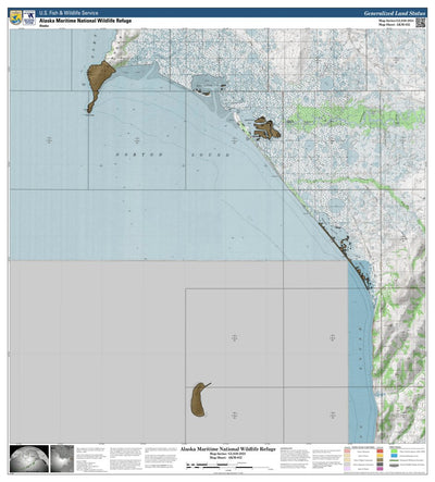 U.S. Fish & Wildlife Service Alaska Maritime NWR (AKM-032 - #32 of 183) digital map