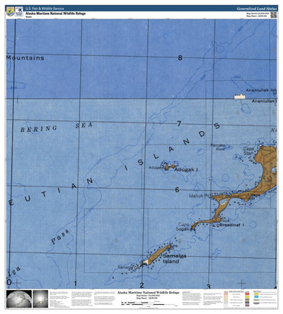 U.S. Fish & Wildlife Service Alaska Maritime NWR (AKM-080 - #80 of 183) digital map