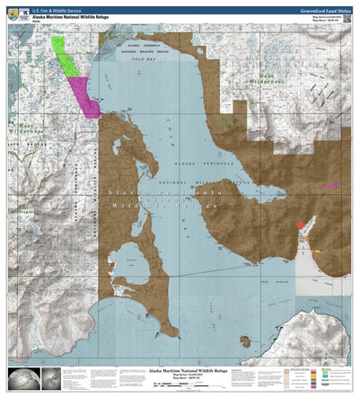 U.S. Fish & Wildlife Service Alaska Maritime NWR (AKM-102 - #102 of 183) digital map