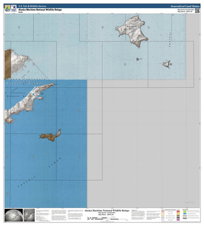 U.S. Fish & Wildlife Service Alaska Maritime NWR (AKM-129 - #129 of 183) digital map
