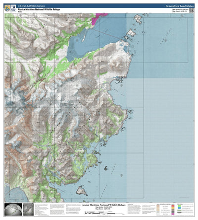 U.S. Fish & Wildlife Service Alaska Maritime NWR (AKM-135 - #135 of 183) digital map