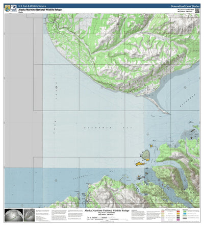 U.S. Fish & Wildlife Service Alaska Maritime NWR (AKM-167 - #167 of 183) digital map