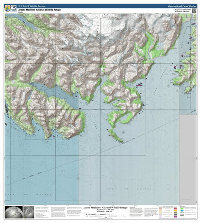 U.S. Fish & Wildlife Service Alaska Maritime NWR (AKM-168 - #168 of 183) digital map