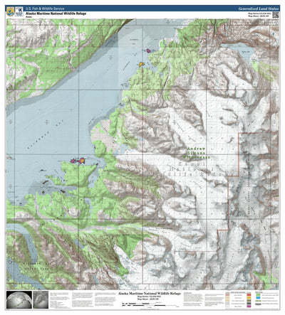 U.S. Fish & Wildlife Service Alaska Maritime NWR (AKM-169 - #169 of 183) digital map
