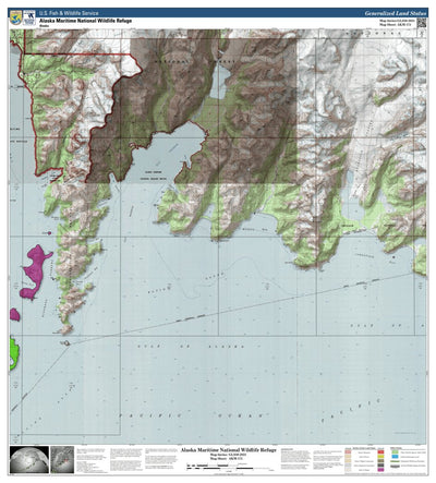 U.S. Fish & Wildlife Service Alaska Maritime NWR (AKM-174 - #174 of 183) digital map
