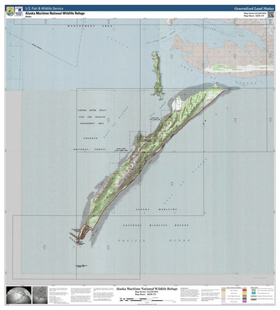 U.S. Fish & Wildlife Service Alaska Maritime NWR (AKM-179 - #179 of 183) digital map