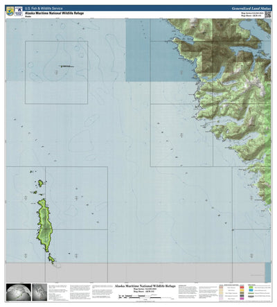 U.S. Fish & Wildlife Service Alaska Maritime NWR (AKM-183 - #183 of 183) digital map