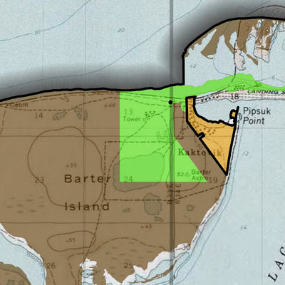 U.S. Fish & Wildlife Service Arctic NWR (ARC-02 - #2 of 73) digital map
