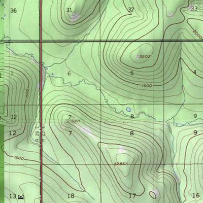 U.S. Fish & Wildlife Service Arctic NWR (ARC-72 - #72 of 73) digital map