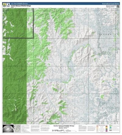 U.S. Fish & Wildlife Service Innoko NWR (INN-16 - #16 of 32) digital map