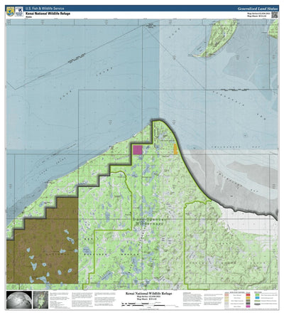 U.S. Fish & Wildlife Service Kenai NWR (KNA-02 - #2 of 13) digital map