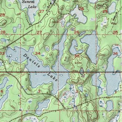 U.S. Fish & Wildlife Service Kenai NWR (KNA-04 - #4 of 13) digital map