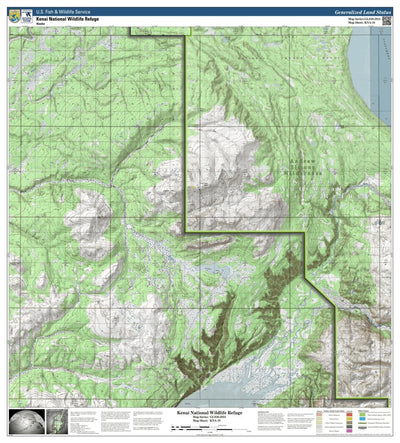 U.S. Fish & Wildlife Service Kenai NWR (KNA-10 - #10 of 13) digital map