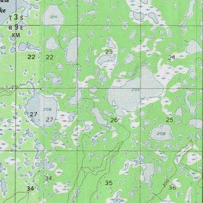 U.S. Fish & Wildlife Service Koyukuk NWR (KUK-18 - #18 of 23) digital map