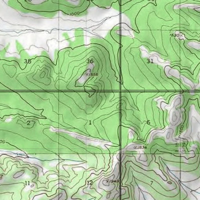 U.S. Fish & Wildlife Service Koyukuk NWR (KUK-20 - #20 of 23) digital map