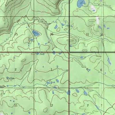 U.S. Fish & Wildlife Service Koyukuk NWR (KUK-23 - #23 of 23) digital map