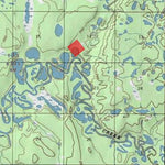 U.S. Fish & Wildlife Service Koyukuk NWR (KUK-23 - #23 of 23) digital map