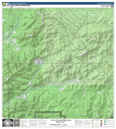 U.S. Fish & Wildlife Service Nowitna NWR (NOW-09 - #9 of 15) digital map