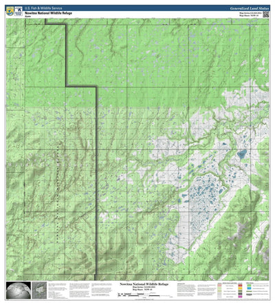 U.S. Fish & Wildlife Service Nowitna NWR (NOW-10 - #10 of 15) digital map