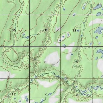 U.S. Fish & Wildlife Service Nowitna NWR (NOW-10 - #10 of 15) digital map