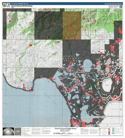 U.S. Fish & Wildlife Service Selawik NWR (SWK-09 - #9 of 20) digital map