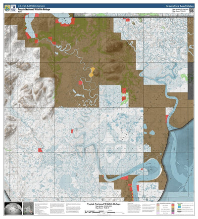 U.S. Fish & Wildlife Service Togiak NWR (TGK-19 - #19 of 24) digital map