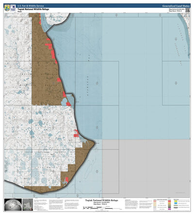 U.S. Fish & Wildlife Service Togiak NWR (TGK-24 - #24 of 24) digital map