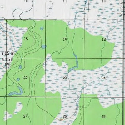 U.S. Fish & Wildlife Service Yukon Flats NWR (YKF-10 - #10 of 48) digital map