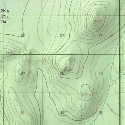 U.S. Fish & Wildlife Service Yukon Flats NWR (YKF-11 - #11 of 48) digital map