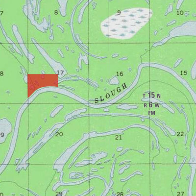 U.S. Fish & Wildlife Service Yukon Flats NWR (YKF-33 - #33 of 48) digital map