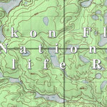 U.S. Fish & Wildlife Service Yukon Flats NWR (YKF-36 - #36 of 48) digital map