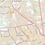 UK Topographic Maps Aberdeen City (NJ90) digital map