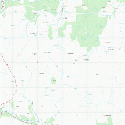 UK Topographic Maps Aberdeenshire (NJ30) digital map