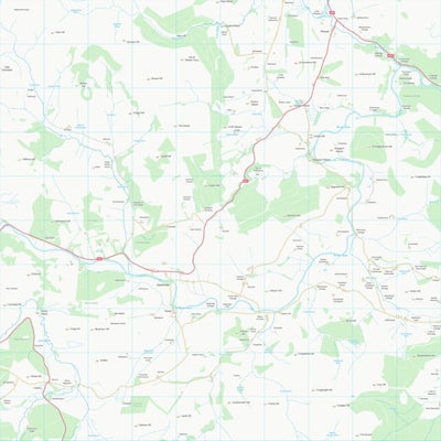 UK Topographic Maps Aberdeenshire (NJ41) digital map
