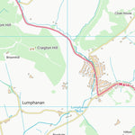 UK Topographic Maps Aberdeenshire (NJ50) digital map
