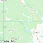 UK Topographic Maps Aberdeenshire (NJ52) digital map