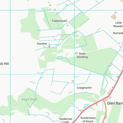 UK Topographic Maps Aberdeenshire (NJ55) digital map