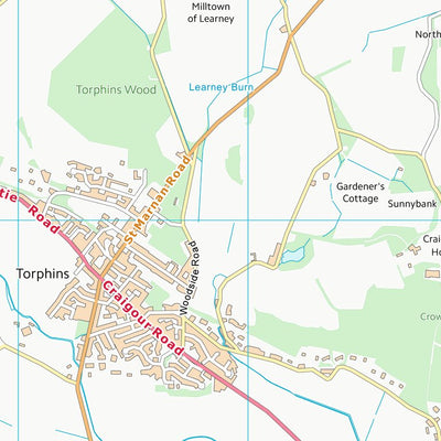 UK Topographic Maps Aberdeenshire (NJ60) digital map