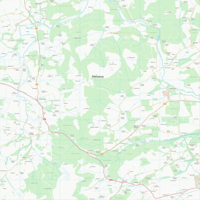 UK Topographic Maps Aberdeenshire (NJ61) digital map