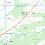 UK Topographic Maps Aberdeenshire (NJ61) digital map