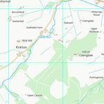 UK Topographic Maps Aberdeenshire (NJ62) digital map