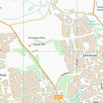UK Topographic Maps Aberdeenshire (NJ91) digital map
