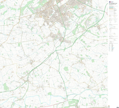UK Topographic Maps Adel & Wharfedale Ward 1 (1:10,000) digital map