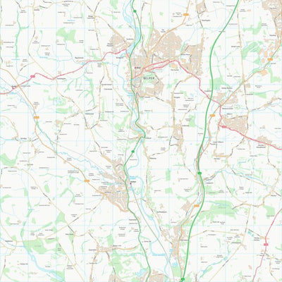 UK Topographic Maps Amber Valley District (B) (SK34) digital map