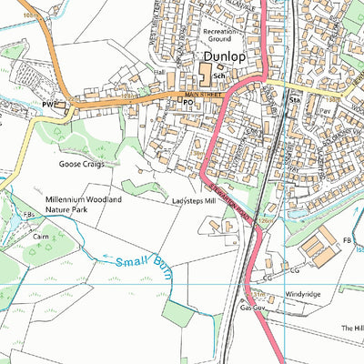UK Topographic Maps Annick Ward 1 (1:10,000) digital map