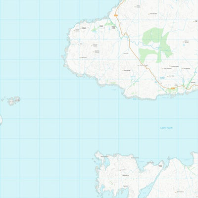 UK Topographic Maps Argyll and Bute (NM34) digital map